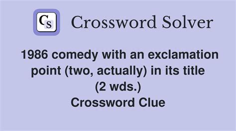 british exclamation, 2 wds Crossword Clue Wordplays.com