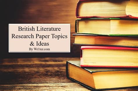 Download British Literature Research Paper 