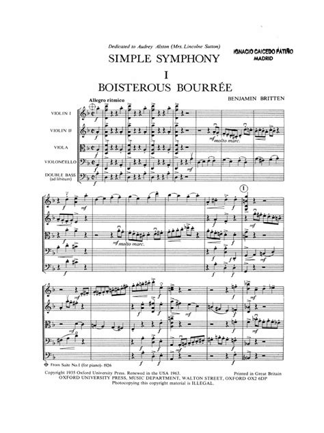 Britten Simple Symphony Imslp