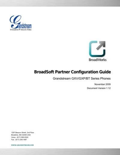 Full Download Broadsoft Partner Configuration Guide 