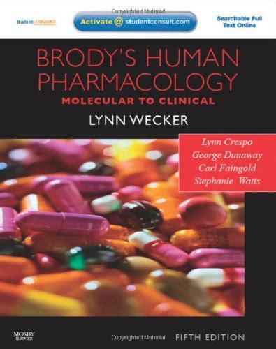 Download Brodys Human Pharmacology5Th Edition Pdf Book 