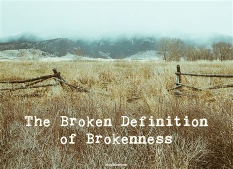 broken definition