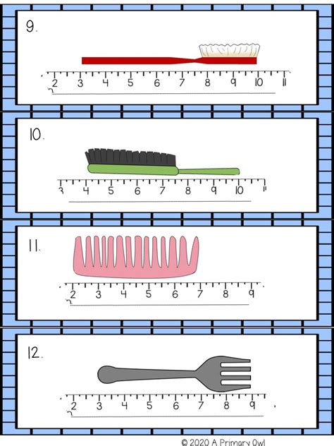 Broken Rulers Measuring To The Inch Made By Broken Ruler Worksheet 2nd Grade - Broken Ruler Worksheet 2nd Grade