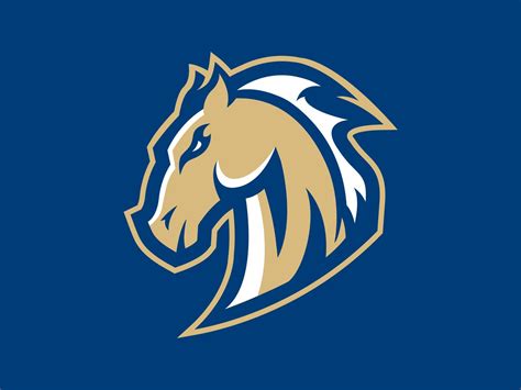 Bronco Horse Logo