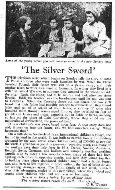 Bronia The Silver Sword