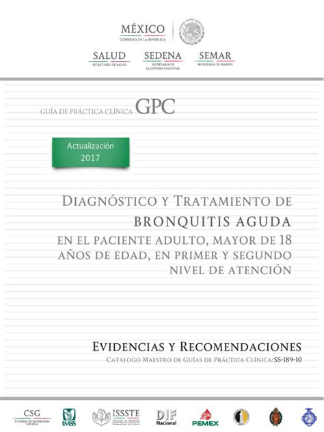 Bronquiolitis Aguda Gpc
