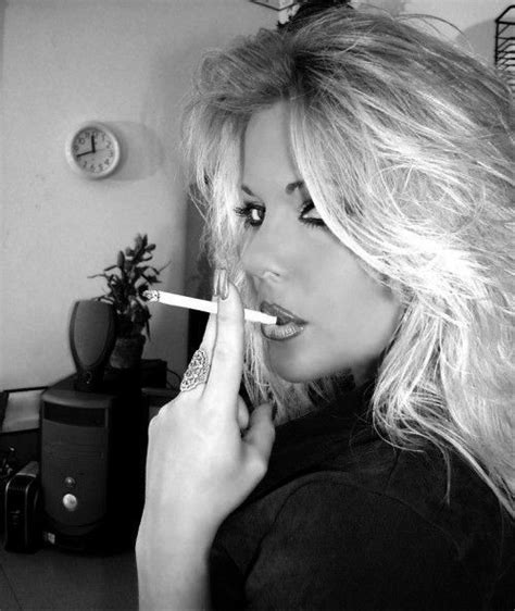 Brooke Hunter Smoking