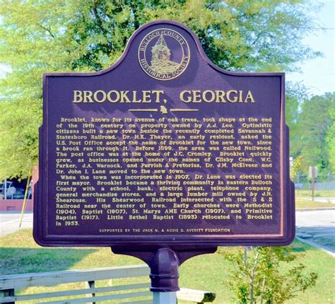 brooklet georgia