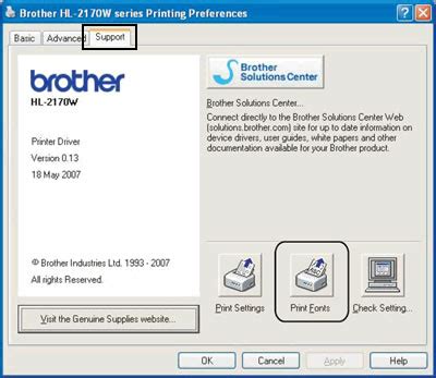 Brother Solution Center