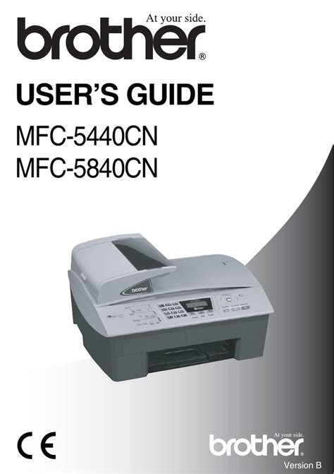 Read Online Brother Mfc 5440Cn User Guide 