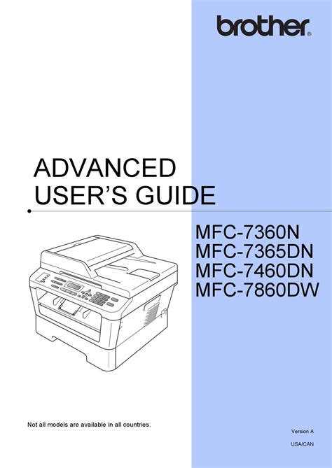 Read Online Brother Mfc 7360N User Guide 