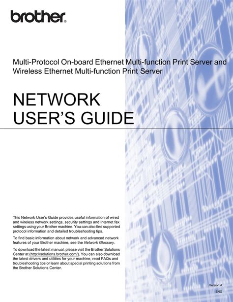 Full Download Brother Mfc 7860Dw Network Users Guide 