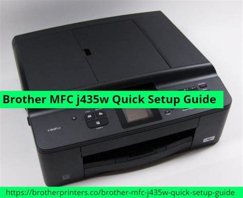 Read Brother Mfc J435W Quick Setup Guide 