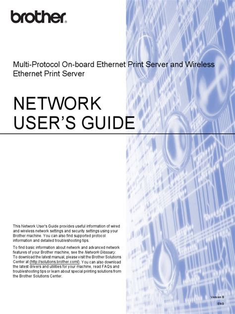 Read Online Brother Network User Guide 