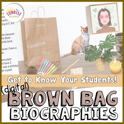 brown bag biography project examples