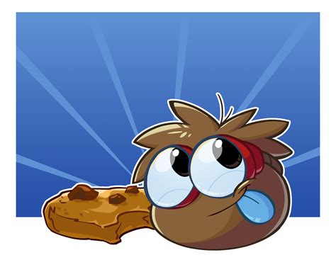 brown puffle