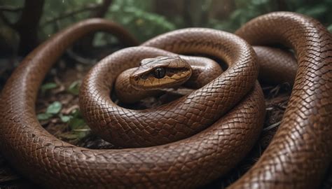 brown snake in dream meaning