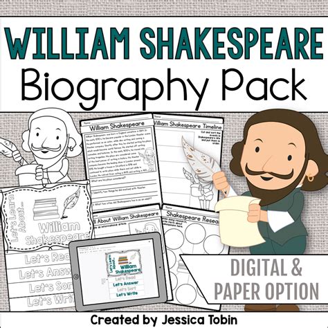 Browse Catalog Shakespeare Biography Worksheet - Shakespeare Biography Worksheet