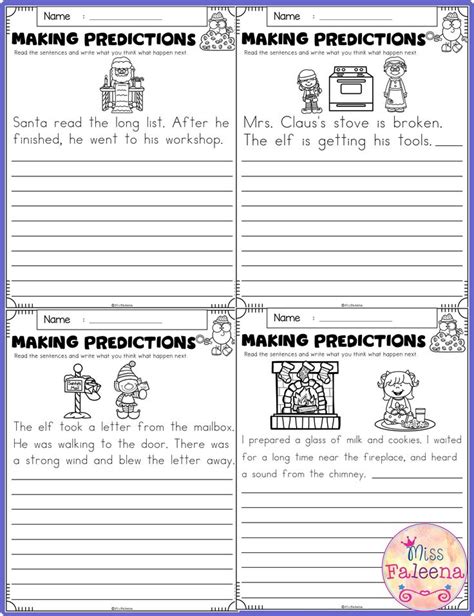 Browse Printable 1st Grade Making Predictions In Fiction Making Predictions Worksheets 1st Grade - Making Predictions Worksheets 1st Grade