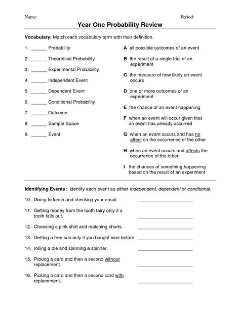 Browse Printable 8th Grade Probability Worksheets Education Com Probability Worksheets 8th Grade - Probability Worksheets 8th Grade