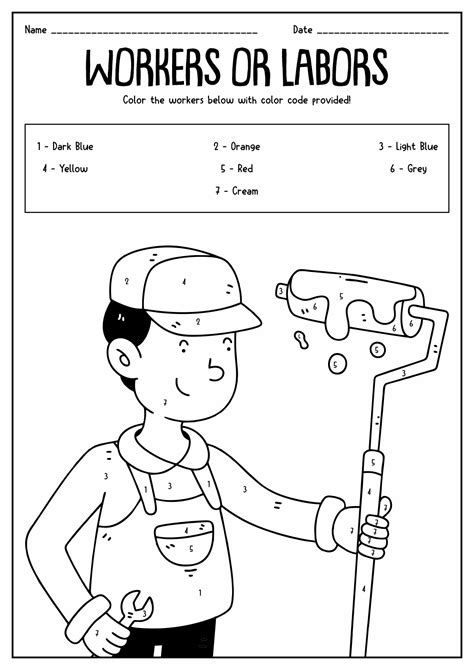 Browse Printable Kindergarten Labor Day Worksheets Labor Day For Kindergarten - Labor Day For Kindergarten