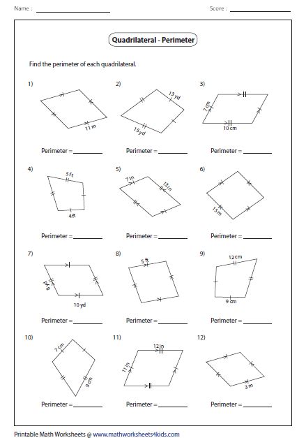 Browse Quadrilateral Educational Resources Education Com Quadrilaterals Worksheets 5th Grade - Quadrilaterals Worksheets 5th Grade