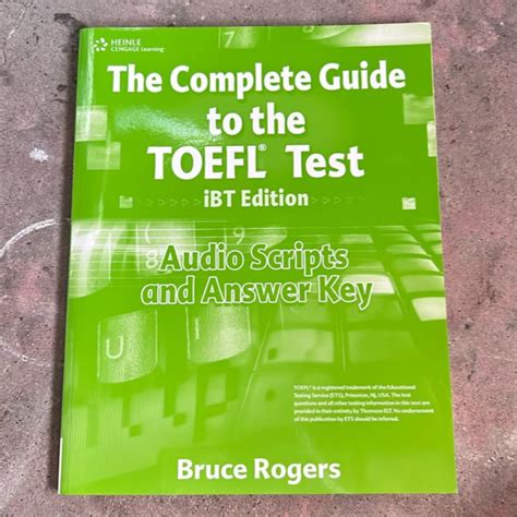Read Bruce Rogers Toefl Ibt Answer Key 