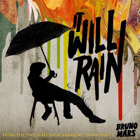 Bruno Mars It Will Rain Figurative Language
