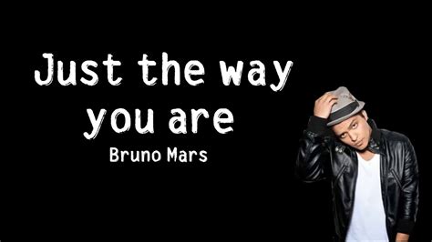 bruno mars just the way you are lyrics