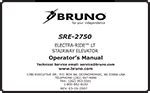 Read Online Bruno Sre 2750 Installation Manual 