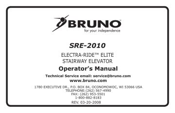 Read Bruno Sre 2750 User Manual 