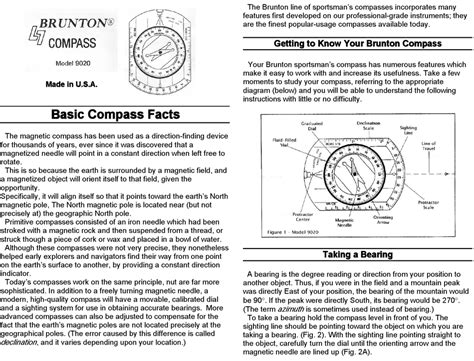 Read Brunton User Guide 