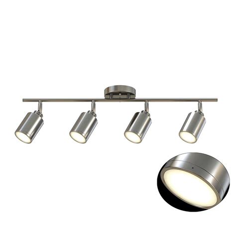Brushed Nickel Track Lighting Systems
