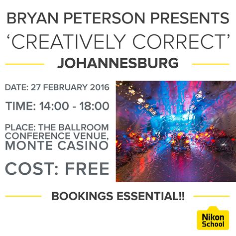 bryan peterson workshops 2016