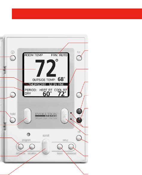 Download Bryant Evolution Control Thermostat Manual File Type Pdf 