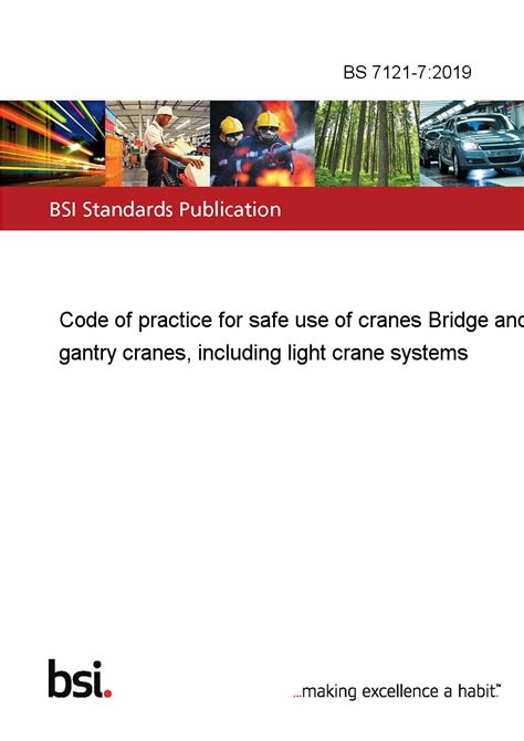 Download Bs 7121 1 Code Of Practice For Safe Use Of Crane Part1 General 