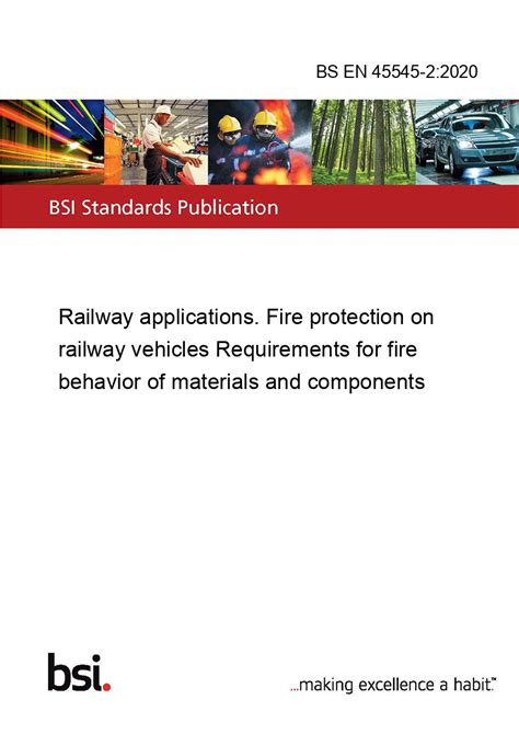 Full Download Bs En 45545 2 Railway Applications Fire Protection On 