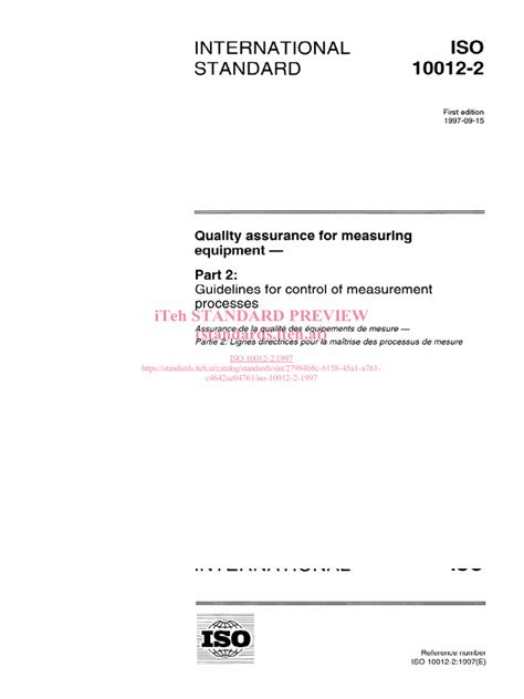 Read Online Bs En Iso 10012 Bing Free Links Dirff 