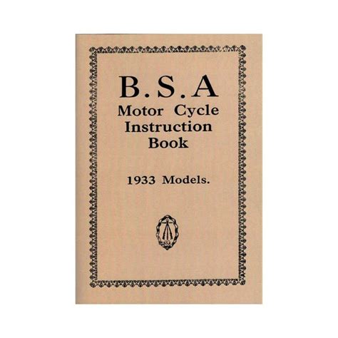 Bsa Lightning Workshop Manual
