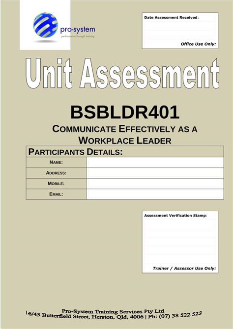 Download Bsbwor401A Assessment Answers 