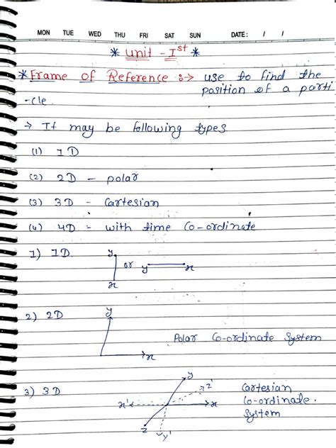Bsc 1st Sem Physics Notes Pdf