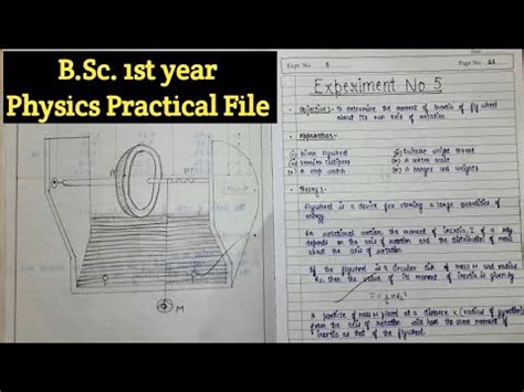 Bsc 1st Year Physics Practical File Pdf