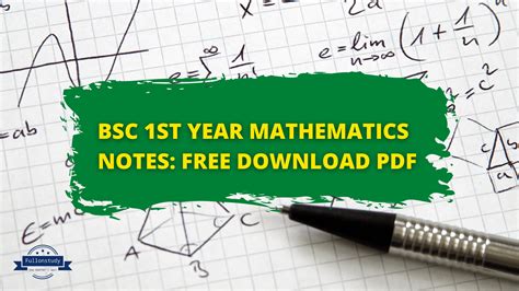 Read Online Bsc 1St Year Mathematics Question Papers 