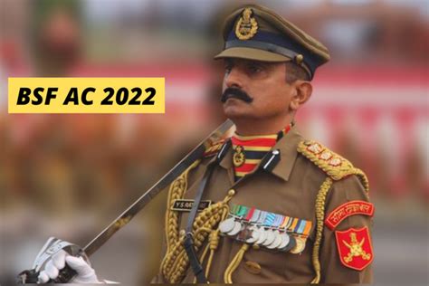 Bsf Assistant Commandant