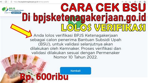 Bsu  Kemnaker Go Id   Bantuan Subsidi Upah Kemnaker - Bsu. Kemnaker.go.id