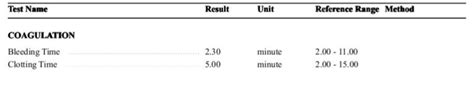 Bt Ct Test Full Form