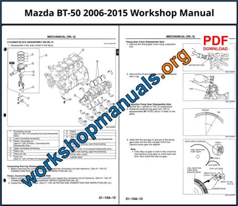 Download Bt50 Workshop Manual 