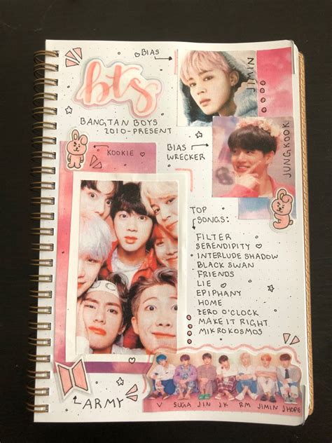Bts Journal Ideas