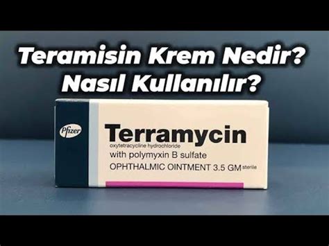 bu videomuzda başucu kremler serisinden terramycın merhem nedir,terramycın merhem nasıl kullanılıren etkili kullanım alanları nelerdirbunlardan bahsettim.