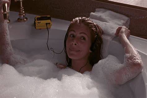 bubble bath nude